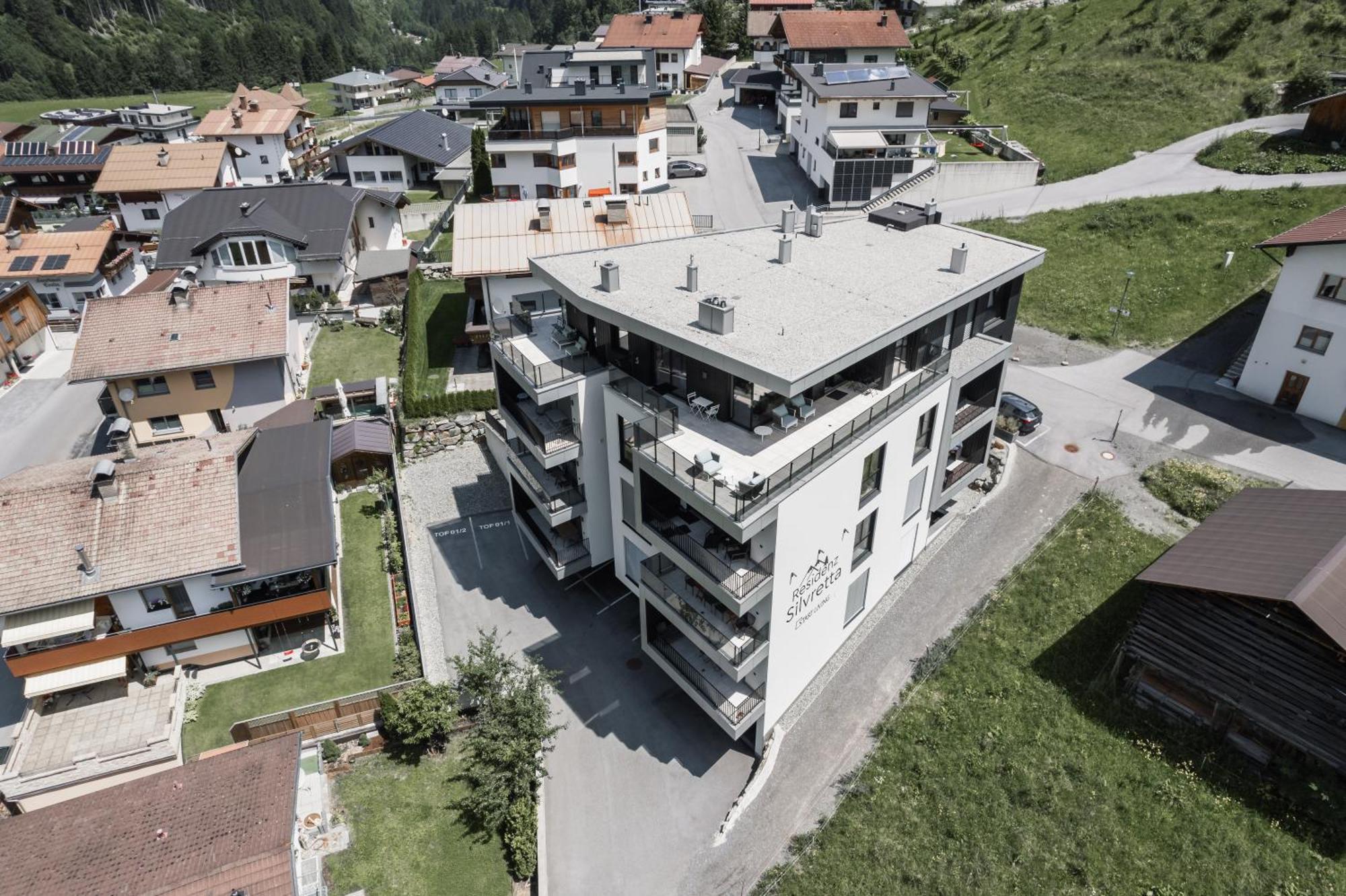 Charmantes Apartment in der Residenz Silvretta See Exterior foto